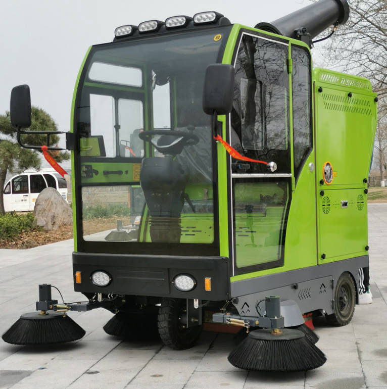 信阳道路清洁广泛应用电动环卫清扫车